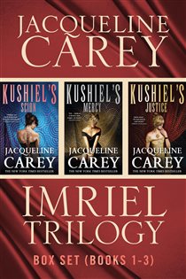 Book cover: Imriel Trilogy Box Set - Kushiel's Scion #1, Kushiel's Justice #2, Kushiel's Mercy #3, by Jacqueline Carey (preview)