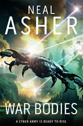 Book cover: War Bodies, by Neal Asher (preview)