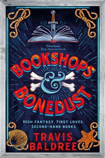 Book cover: Bookshops & Bonedust (Book 2 of Legends & Lattes) by Travis Baldree (preview)