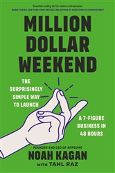 Book cover: Million Dollar Weekend, by Noah Kagan (preview)