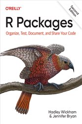 Book cover: R Packages, by Hadley Wickham (preview)