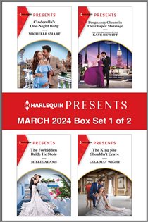 Book cover: Harlequin Presents March 2024 - Box Set 1 of 2, by Michelle Smart (preview)