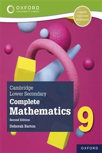 Book cover: Cambridge Lower Secondary Complete Mathematics 9: Student Book (Second Edition), by Deborah Barton (preview)