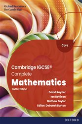 Cambridge IGCSE&#xC2;&#xAE; Complete Mathematics Core: Student Book Sixth Edition