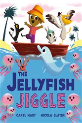 Book cover: The Jellyfish Jiggle, by Caryl Hart (preview)