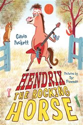 Book cover: Hendrix the Rocking Horse, by Gavin Puckett (preview)