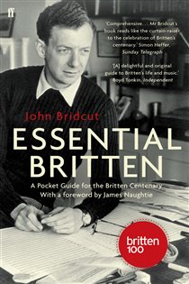 Book cover: Essential Britten, by John Bridcut (preview)