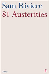 Book cover: 81 Austerities, by Sam Riviere (preview)