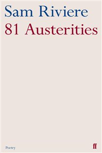 Book cover: 81 Austerities, by Sam Riviere (preview)