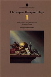 Book cover: Christopher Hampton Plays 1, by Christopher Hampton (preview)