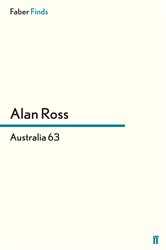 Book cover: Australia 63, by Alan Ross (preview)