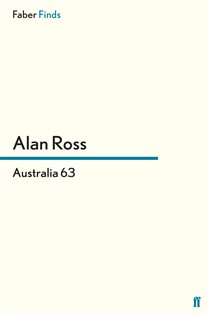 Book cover: Australia 63, by Alan Ross (preview)