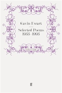 Book cover: Selected Poems 1933-1993, by Gavin Ewart (preview)