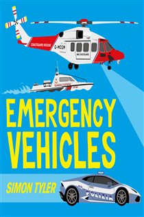 Book cover: Emergency Vehicles, by Simon Tyler (preview)