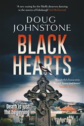 Book cover: Black Hearts (Book 4 of The Skelfs) by Doug Johnstone (preview)