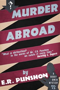 Book cover: Murder Abroad, by E.R. Punshon (preview)
