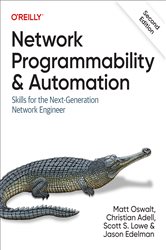 Book cover: Network Programmability and Automation, by Matt Oswalt (preview)
