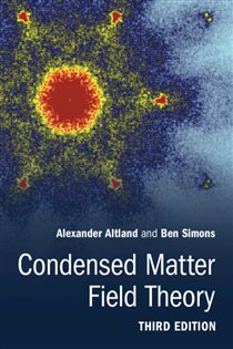 Book cover: Condensed Matter Field Theory, by Alexander Altland (preview)