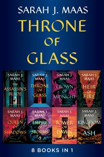 Book cover: Throne of Glass eBook Bundle, by Sarah J. Maas (preview)