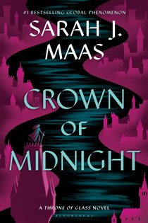 Book cover: Crown of Midnight (Book 2 of Throne of Glass) by Sarah J. Maas (preview)