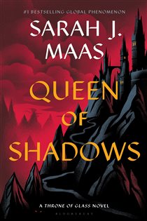 Book cover: Queen of Shadows (Book 4 of Throne of Glass) by Sarah J. Maas (preview)