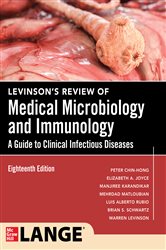 Book cover: Levinson's Review of Medical Microbiology and Immunology: A Guide to Clinical Infectious Disease, Eighteenth Edition, by Peter Chin-Hong (preview)