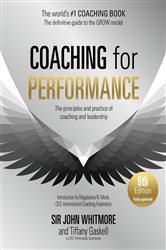 Book cover: Coaching for Performance, 6th edition, by John Whitmore (preview)