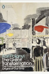 Book cover: The Great Transformation, by Karl Polanyi (preview)