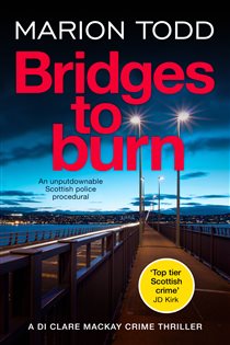 Book cover: Bridges to Burn (Book 8 of Detective Clare Mackay) by Marion Todd (preview)