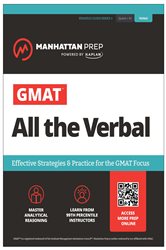 Book cover: GMAT All the Verbal, by Manhattan Prep (preview)