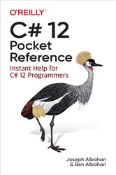Book cover: C# 12 Pocket Reference, by Joseph Albahari (preview)