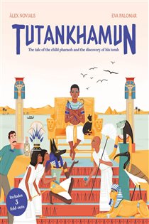 Book cover: Tutankhamun, by Àlex Novials (preview)