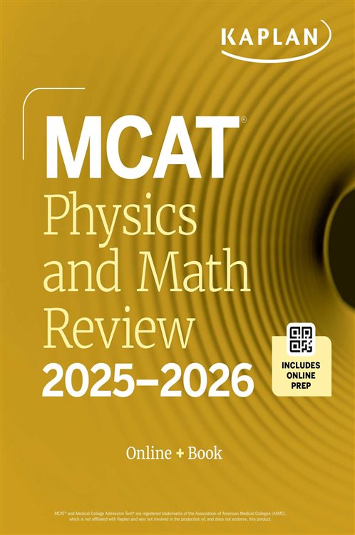 Mcat Physics And Math Review 2025-2026 By Kaplan Test Prep (ebook)