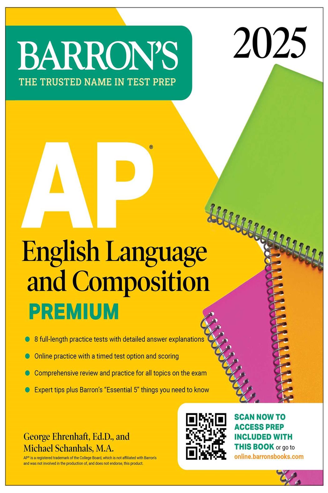 AP English Language and Composition Premium, 2025: Prep Book with 8 ...