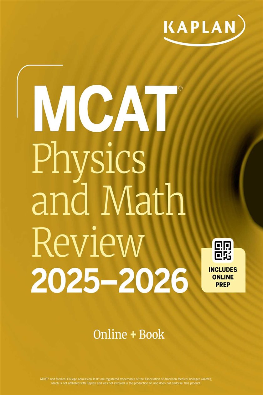 Mcat Math MCAT Physics and Math Review 2025-2026 by Kaplan Test Prep (ebook)
