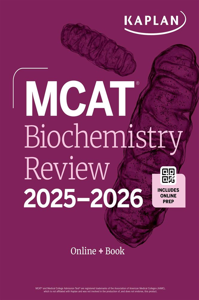 MCAT Biochemistry Review 2025-2026 by Kaplan Test Prep (ebook)