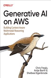Book cover: Generative AI on AWS, by Chris Fregly (preview)
