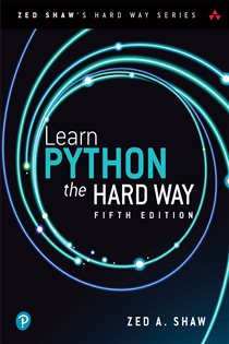 Book cover: Learn Python the Hard Way, by Zed A. Shaw (preview)