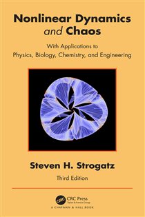 Book cover: Nonlinear Dynamics and Chaos, by Steven H Strogatz (preview)