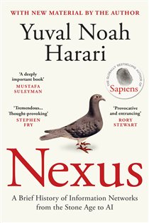 Book cover: Nexus, by Yuval Noah Harari (preview)