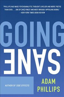 Book cover: Going Sane, by Adam Phillips (preview)