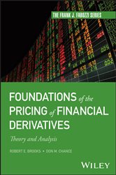 Book cover: Foundations of the Pricing of Financial Derivatives, by Robert E. Brooks (preview)