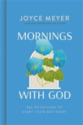 Book cover: Mornings with God, by Joyce Meyer (preview)