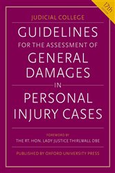 Book cover: Guidelines for the Assessment of General Damages in Personal Injury Cases, by Judicial College (preview)