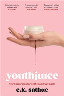 Book cover: Youthjuice, by E.K. Sathue (preview)