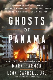 Book cover: Ghosts of Panama, by Mark Harmon (preview)