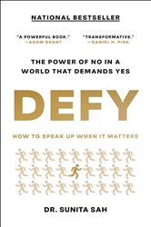 Book cover: Defy, by Sunita Sah (preview)