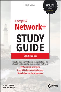 Book cover: CompTIA Network+ Study Guide, by Todd Lammle (preview)