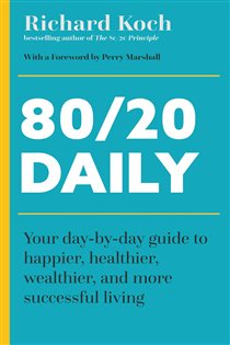 Book cover: 80/20 Daily, by Richard Koch (preview)