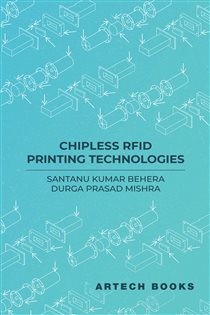 Book cover: Chipless RFID Printing Technologies, by Santanu Kumar Behera (preview)